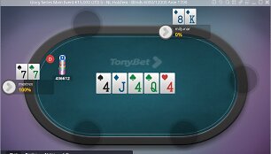 Paskutinė "Glory Series" partija / TonyBet nuotr.