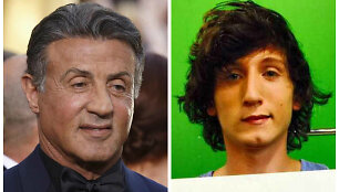 Sylvesteris Stallone ir jo jauniausias brolis Dante
