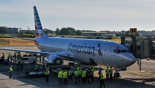 &bdquo;American Airlines&ldquo; orlaivis Havanoje