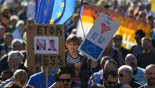 Eitynės prie&scaron; &bdquo;Brexit&ldquo; Londone