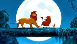 Kadras i&scaron; animacinio filmo &bdquo;Liūtas karalius&ldquo;