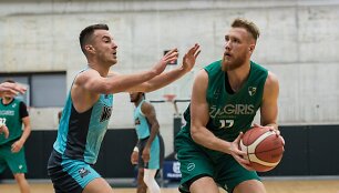 Adas Ju&scaron;kevičius ir Ignas Brazdeikis