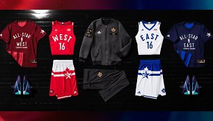 NBA &bdquo;Visų žvaigždžių&ldquo; rungtynių aprangos