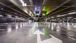 Nauja automobilių stovėjimo aik&scaron;telė prekybos centre &bdquo;Mega&ldquo; 