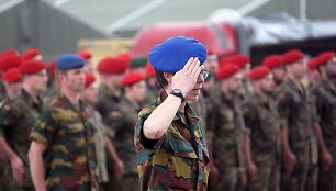 Tarnybą Rukloje pradėjo antroji Belgijos karių, tarnausiančių NATO prie&scaron;akinių pajėgų bataliono kovinėje grupėje, pamaina