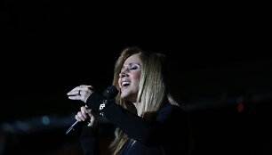 Lara Fabian koncertą Kaune pradėjo daina &bdquo;Je t&lsquo;aime&ldquo;