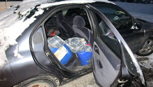Sulaikytas automobilis