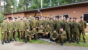 Karinių jūrų pajėgų Apsaugos kuopos komanda 