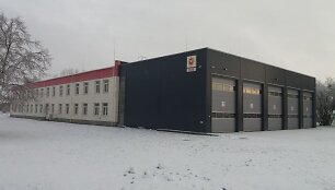 Naujas Kretingos prie&scaron;gaisrinės gelbėjimo tarnybos gaisrinės pastatas