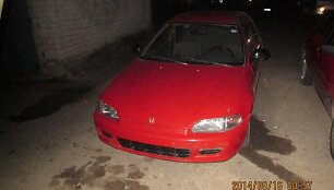 Nepilnamečio vairuota &bdquo;Honda Civic&ldquo;