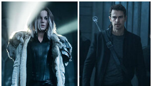 Kate Beckinsale ir Theo Jamesas filme &bdquo;Kitas pasaulis: kraujo karai&ldquo;