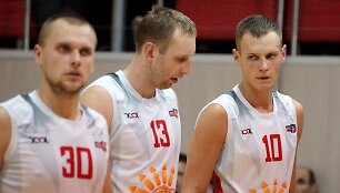 Giedrius Kurtinaitis, Valdemaras Savostjanovas ir Karolis Gu&scaron;čikas