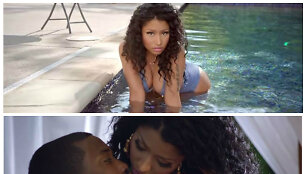 Nicki Minaj ir Meekas Millas vaizdo klipe &bdquo;All Eyes on You&ldquo;