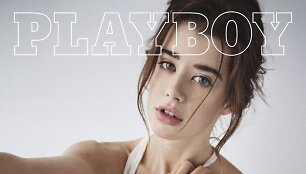 Ant koncepciją pakeitusio &bdquo;Playboy&ldquo; vir&scaron;elio &ndash; modelis Sarah McDaniel