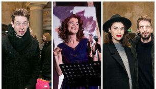 Jurgis Brūzga su dukra, Erica Jennings, Justina ir Justinas Jaručiai 