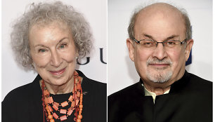 Margaret Atwood ir Salmanas Rushdie