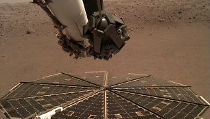 Zondo „InSight“ autoportretas iš Marso