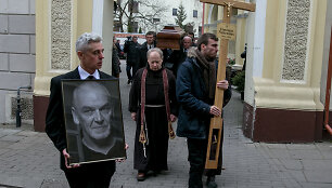 Eimunto Nekro&scaron;iaus i&scaron;lydėjimas į paskutinę kelionę