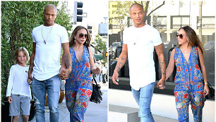 Jeremy Meeksas mylimąją Chloe Green ir sūnumi Jeremy jaunesniuoju