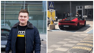 Paulius Ar&scaron;auskas ir jo &bdquo;Lamborghini&ldquo;
