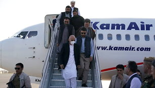 Ashrafas Ghani atvyko į Mazari &Scaron;arifo miestą