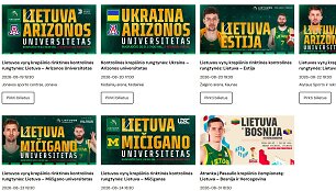 Kontrolines rungtynes artimiausiu metu žais ir Lietuvos pagrindinė rinktinė, ir rezervinė komanda.