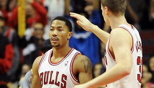 &bdquo;Bulls&ldquo; žaidėjas Derrickas Rose'as