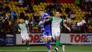Vytautas Luk&scaron;a mače su &bdquo;Uteniu&ldquo;