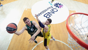 Eurolygos ketvirtfinalio antrajame mače Stambule „Žalgiris“ įveikė „Fenerbahče“ klubą 82:80.