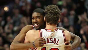  E'Twaunas Moore'as padėjo &bdquo;Bulls&ldquo; įveikti &bdquo;Thunder&ldquo; klubą 