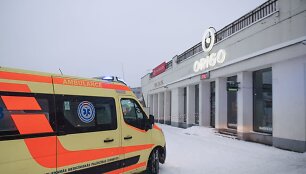Rygos centrinės stoties kavinėje įgriuvo lubos