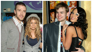 Justinas Timberlake'as su Fergie ir Megan Fox su Davidu Gallagheriu