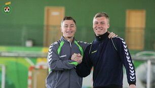 Mantas Gintalas ir Marius Čeliauskas