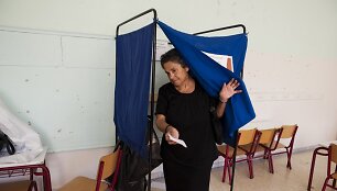 Graikijoje vyksta referendumas