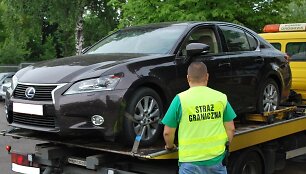 Lenkijoje sulaikytas vogtą &bdquo;Lexus&ldquo; vairavęs lietuvis