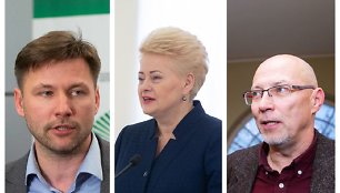 Andrius Navickas, Dalia Grybauskaitė, Audrius Jurgelevičius