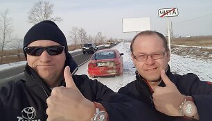 Kelionės su &bdquo;Toyota Corolla&ldquo; per Rusiją akimirka