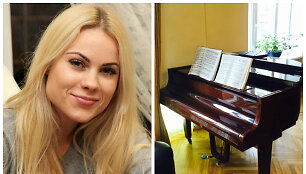 Nijolė Pareigytė-Rukaitienė įsigijo fortepijoną