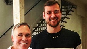 Mike'as D'Antoni ir Donatas Motiejūnas