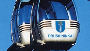 Druskininkų Sniego arena, keltuvas (kompiuterinė vizualizacija)