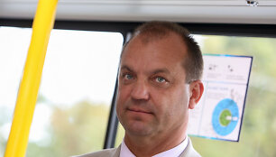 Vilniaus savivaldybės įmonės &bdquo;Vilniaus vie&scaron;asis transportas&ldquo; direktorius Gintaras Nakutis