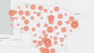 Visa aktualiausia informacija apie daugiabučių renovaciją Lietuvoje – interaktyviame žemėlapyje