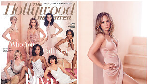 Jennifer Lopez ir kitos garsios televizijos aktorės ant žurnalo &bdquo;The Hollywood Reporter&ldquo; vir&scaron;elio