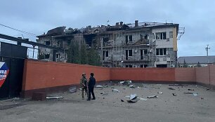 Dronai atakavo FSB pastatą Čečėnijoje