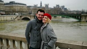 Liucinos Rimgailės ir Tado Rimgailos vie&scaron;nagė Paryžiuje