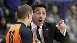 Rusijso krep&scaron;inio rinktinės treneris graikas Fotios Katsikaris