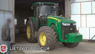 &Scaron;vedijoje pavogti traktoriai