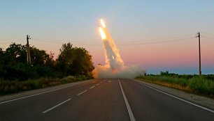 Ukrainos kariuomenė Zaporižios srityje jau naudoja JAV raketines sistemas „Himars“