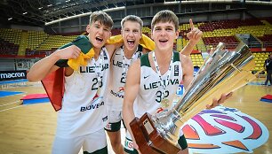 Lietuvos U16 rinktinės triumfas Europos čempionate