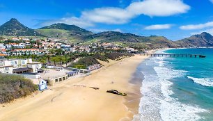 Porto Santo paplūdimys, Madeira